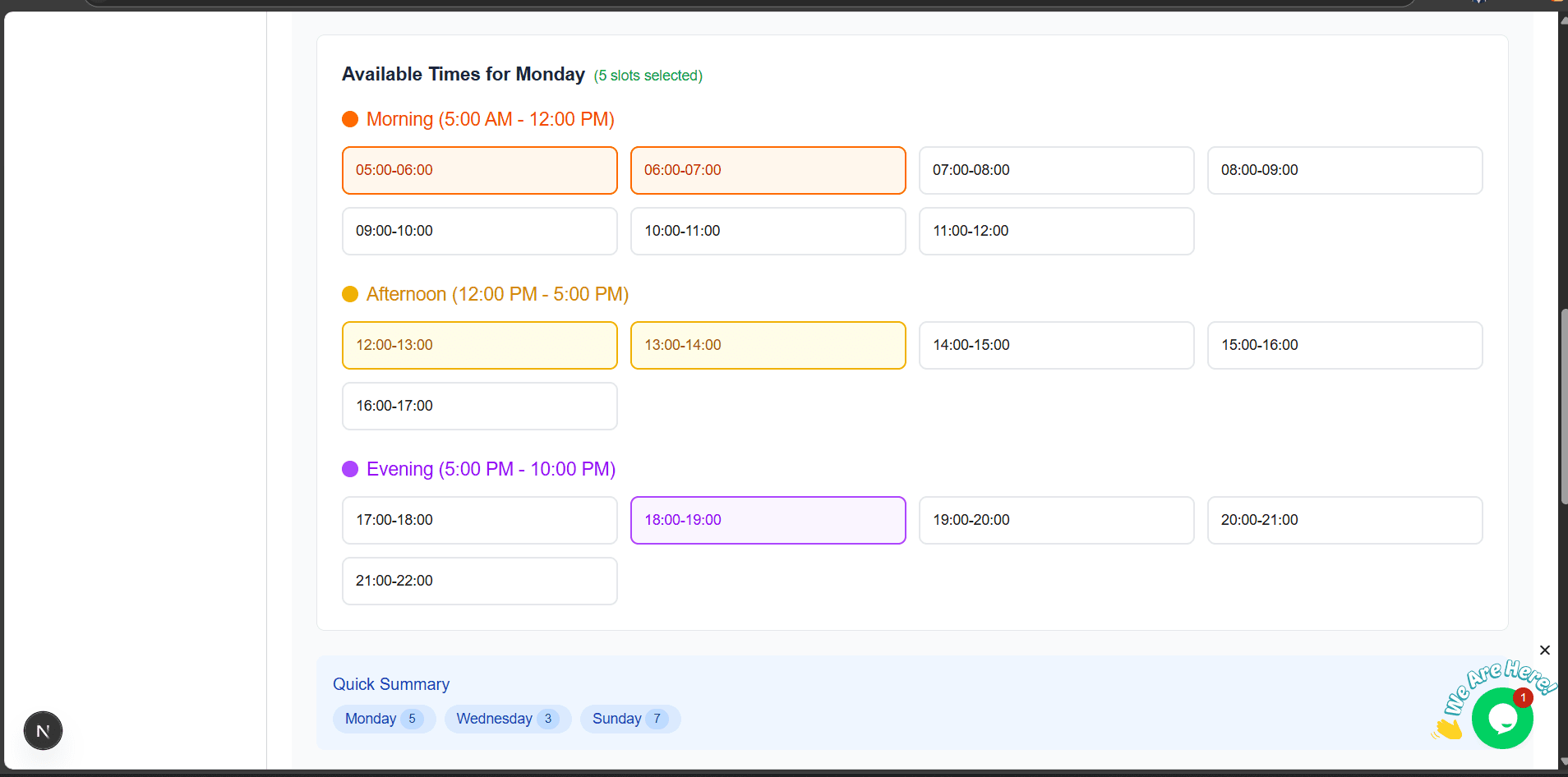 SkillsBridge Lesson Booking screenshot 2 by Atta ur Rehman — AI, React, Next.js, and React Native project