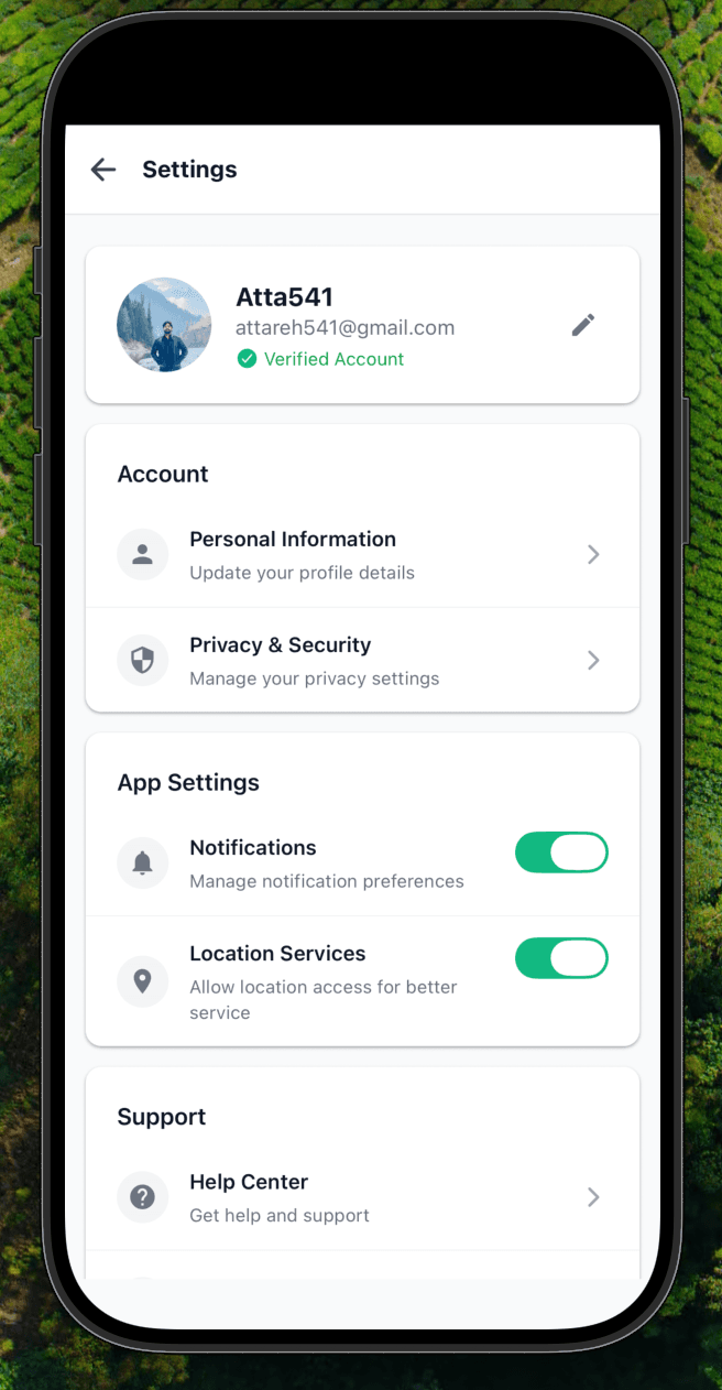 Taxi App Intercity Routes screenshot 2 by Atta ur Rehman — AI, React, Next.js, and React Native project
