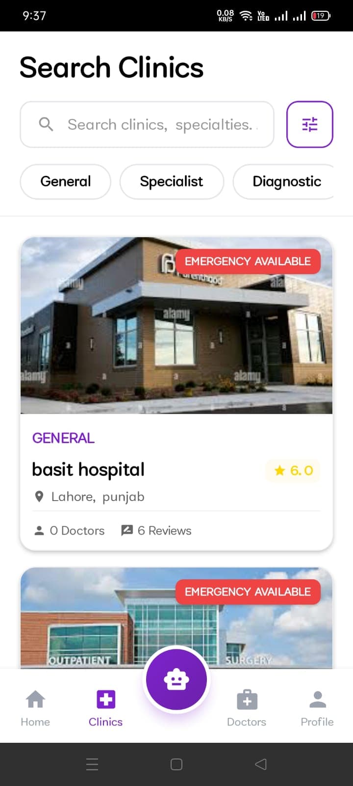 Pathway Care Mobile App – Home, Profile & Clinic Search screenshot by Atta ur Rehman Pathway Care Mobile App – Home, Profile & Clinic Search screenshot 3 by Atta ur Rehman — AI, React, Next.js, and React Native project